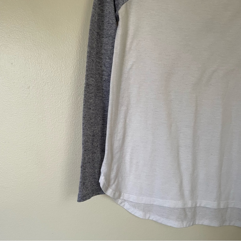 Faded Glory | Blue and White Baseball Tee | Size Small - Picture 6 of 9